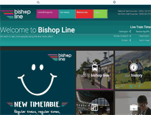 Tablet Screenshot of bishopline.org